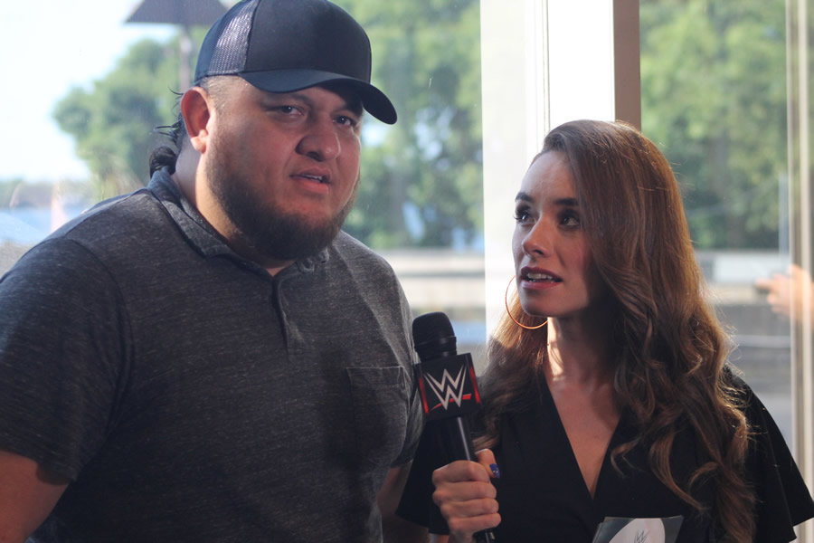 Samoa Joe habló de sus objetivos. (Foto: Apolo Valdés)