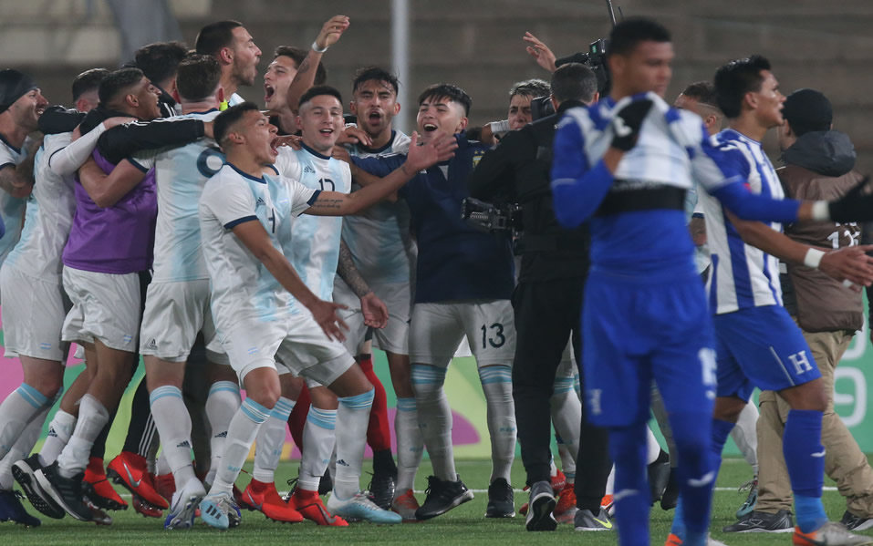 La Albiceleste fue muy superior a los catrachos y se colgaron la presea dorada en Lima 2019