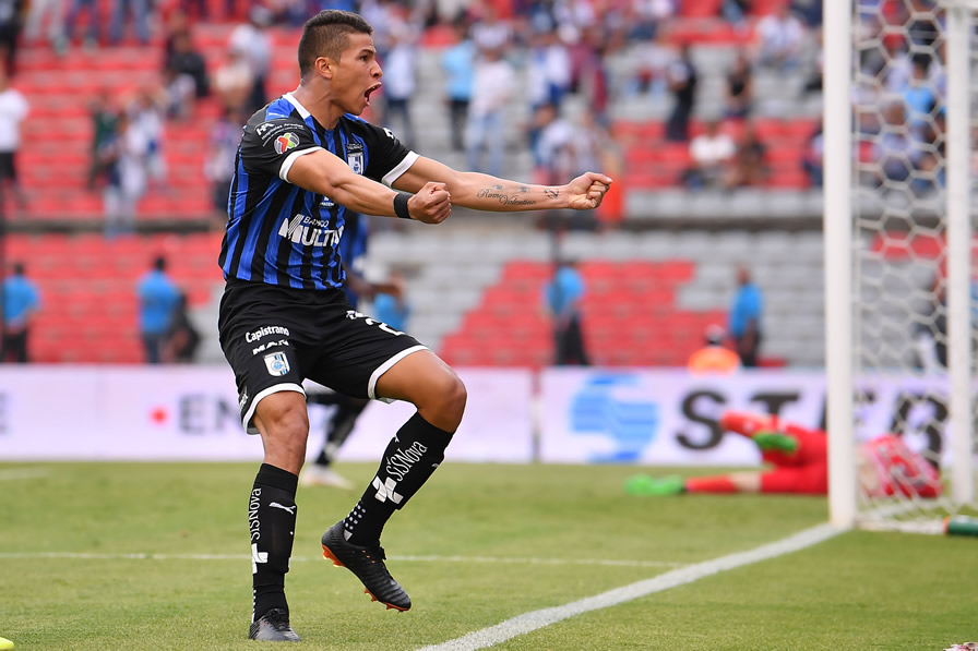 Alexis Pérez marcó su primer gol en el Apertura. (foto: Mexsport)