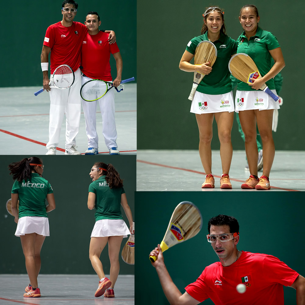 El Frontón Mexicano le dio a la Delegación cuatro medallas de Oro.