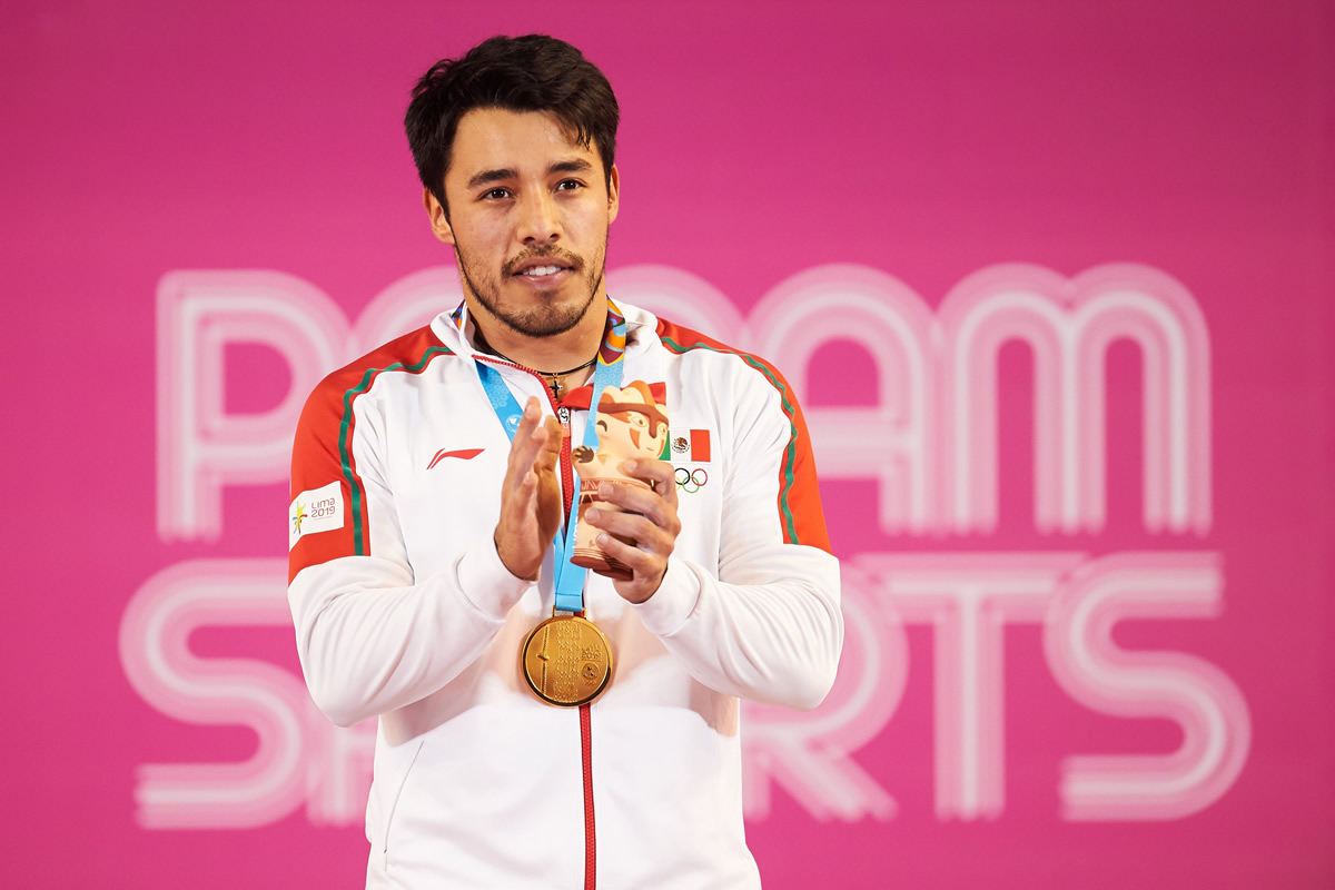 Jonathan Muñoz se hizo con el Oro en Levantamiento de Pesas.