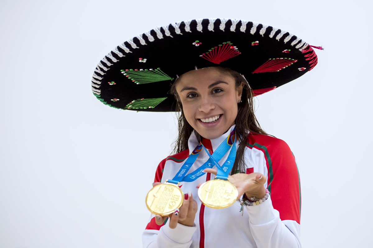 Paola Longoria obtuvo el Oro en Ráquetbol.