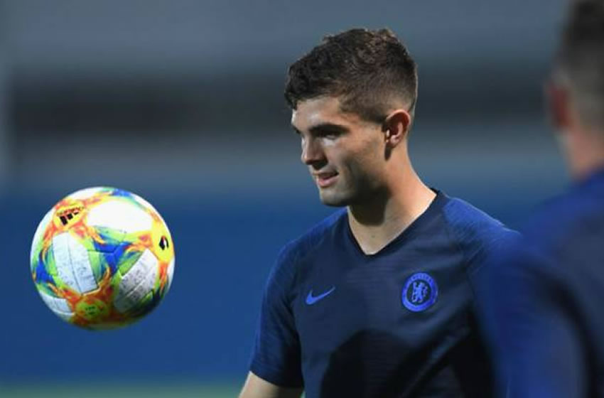 El DT Lampard dejó para después el debut de Pulisic.