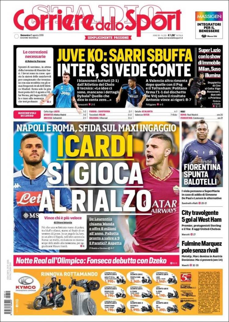 El Papelón (11-08-2019): Las portadas más destacadas del mundo