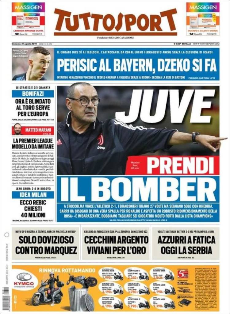 El Papelón (11-08-2019): Las portadas más destacadas del mundo