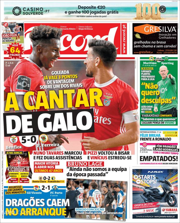 El Papelón (11-08-2019): Las portadas más destacadas del mundo