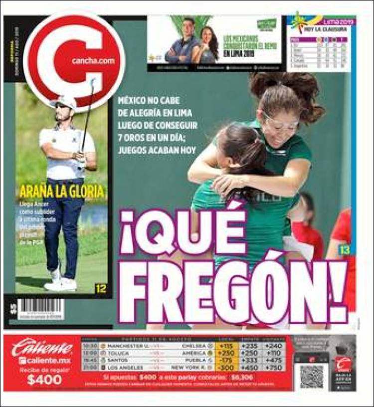 El Papelón (11-08-2019): Las portadas más destacadas del mundo
