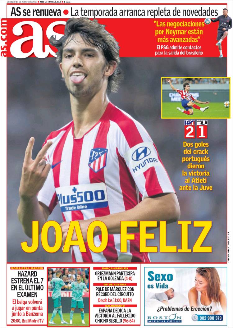 El Papelón (11-08-2019): Las portadas más destacadas del mundo