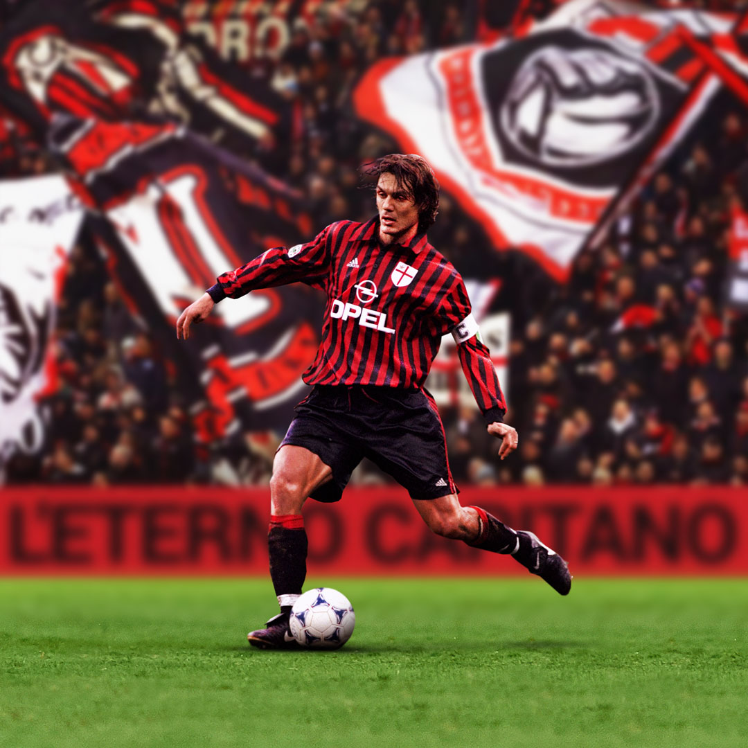 Defensa central: Paolo Maldini. Pese a que brilló como lateral izquierdo, Maldini jugó como central en sus últimos años y no lo hizo nada mal.