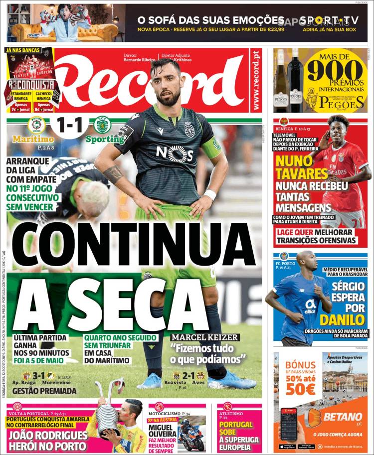 Las mejores portadas del mundo de los deportes.