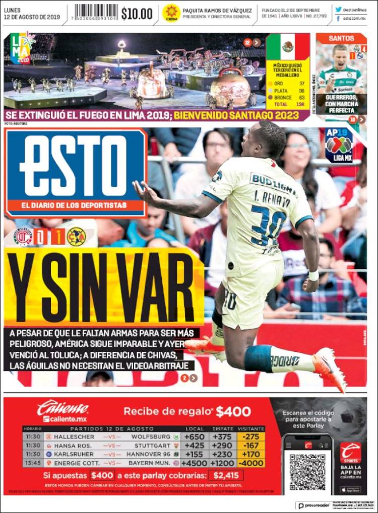 Las mejores portadas del mundo de los deportes.
