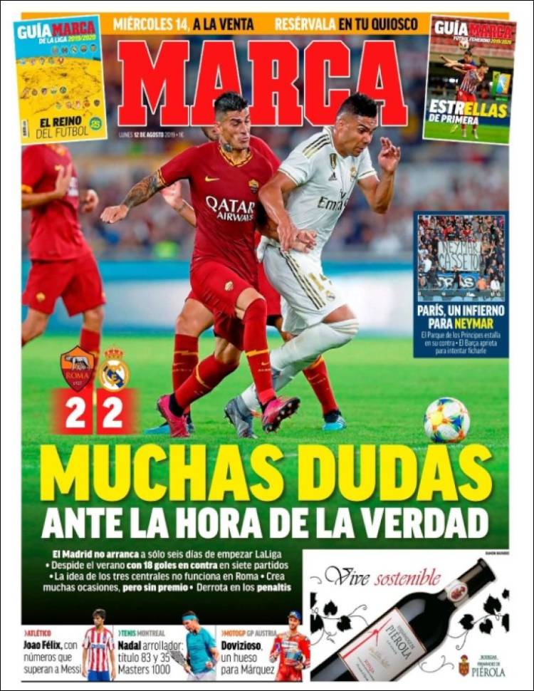 Las mejores portadas del mundo de los deportes.
