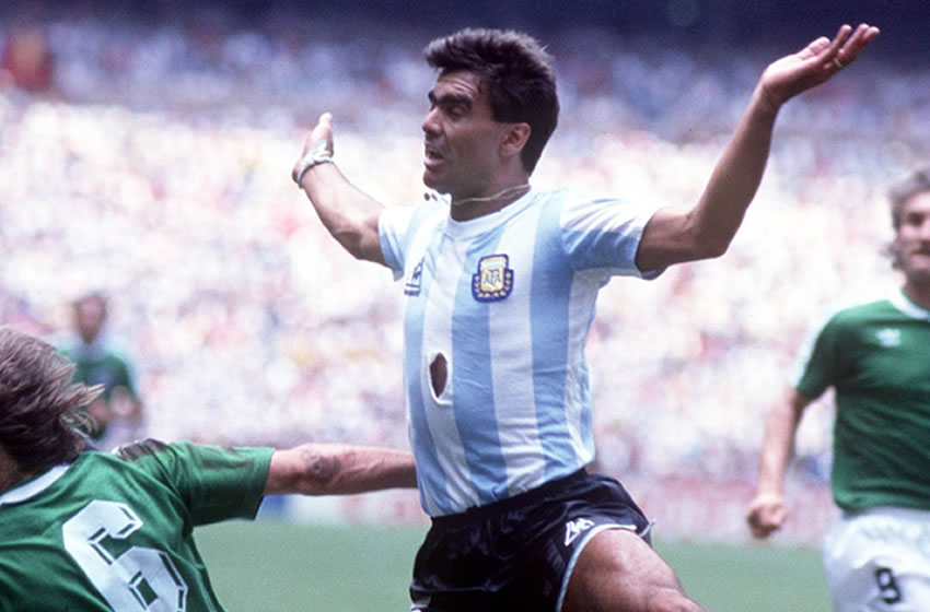 El Tata anotó el primer gol en el histórico triunfo de Argentina. (Foto: Estudiantes LP)