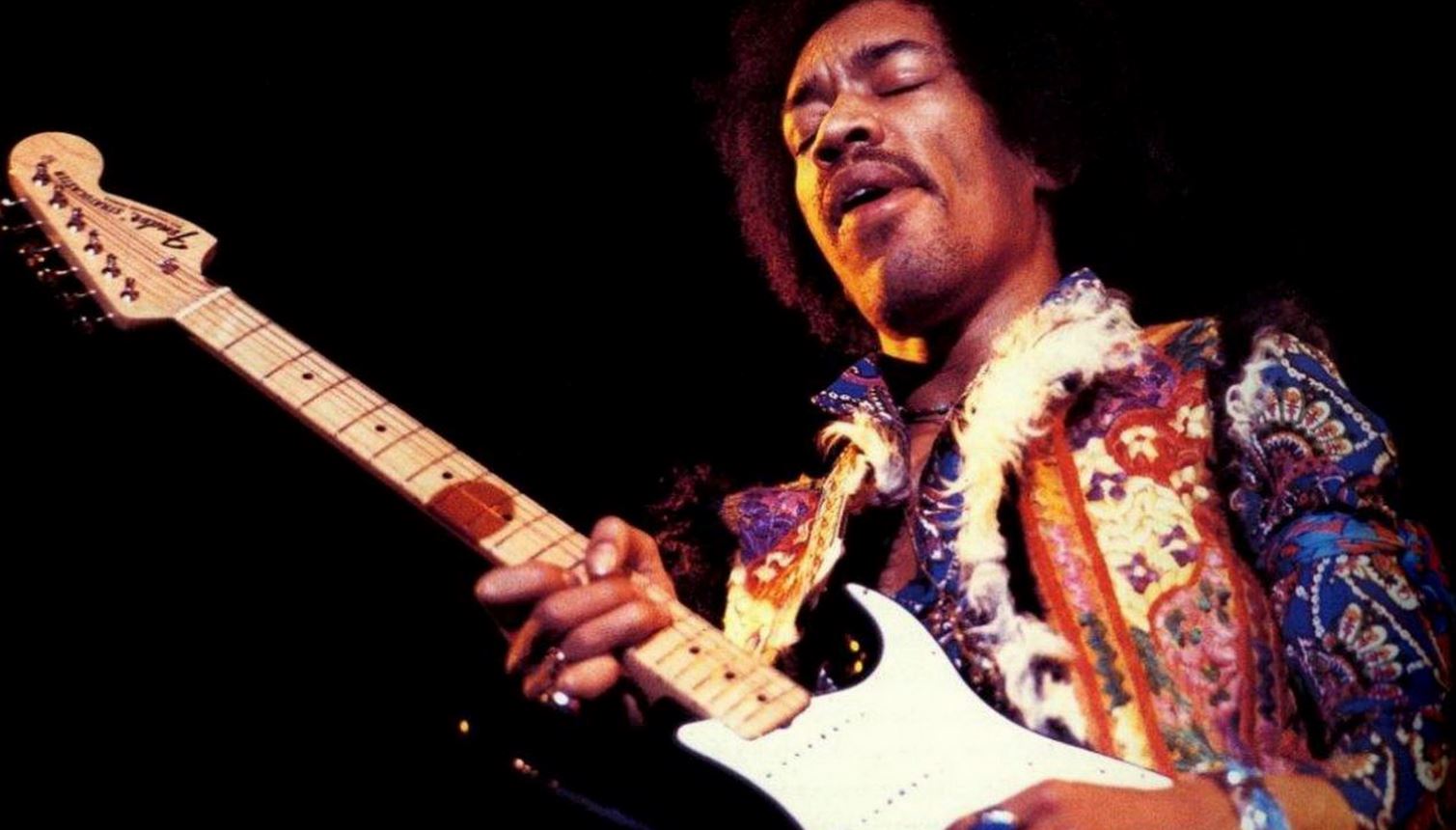 Jimi Hendrix (1942-1970), simplemente uno de los mejores guitarristas de todos los tiempos.