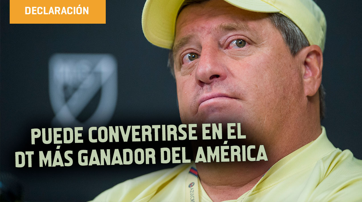 Si gana la Campeones Cup, el Piojo sería el DT más ganador del América