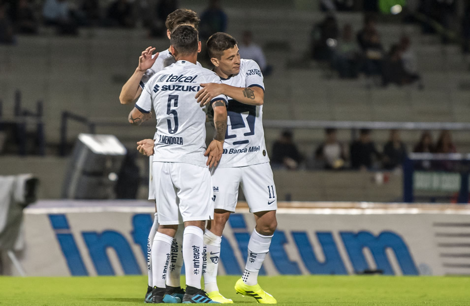 Con gol de Alan Mendoza la UNAM sumó de a tres en la Copa