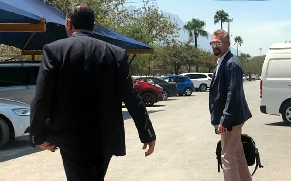 José Luis Higuera sorprendió con su visita en el Volcán. (Foto: Jorge Rosales)
