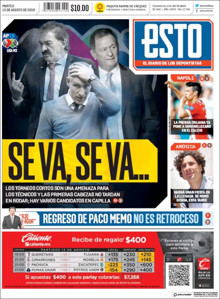 Las mejores portadas del mundo de los deportes.