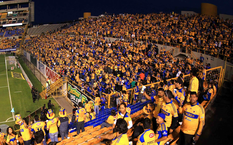 La invasión de Tigres a San Luis en el 2013. (Mexsport)