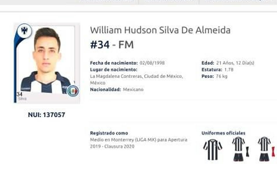 Nació en la CDMX pero se mantuvo con el Santos B de Brasil. (Liga MX)