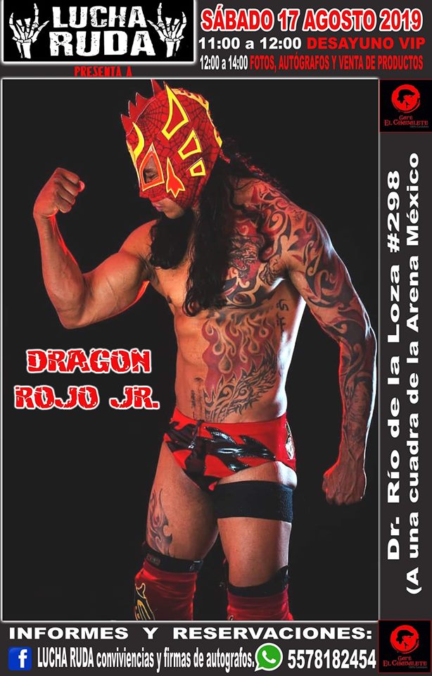 Carteleras de lucha libre del 15 al 21 de agosto de 2019