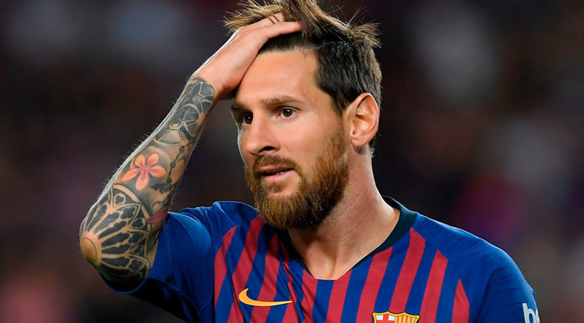 Messi sigue con su proceso de recuperación.