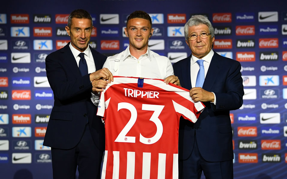 Mundialista con Inglaterra e integrante del Tottenham finalista en Champions, Kieran Trippier jugará en el Atleti.