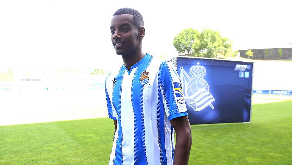 Alexander Isak, 19 años, Real Sociedad. (Luis M. Unciti)