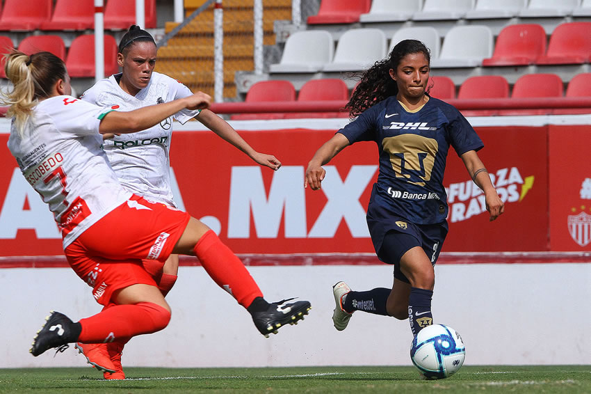 Bravo juego tuvo Necaxa y Pumas en el Estadio Victoria. (Foto: Imago7)