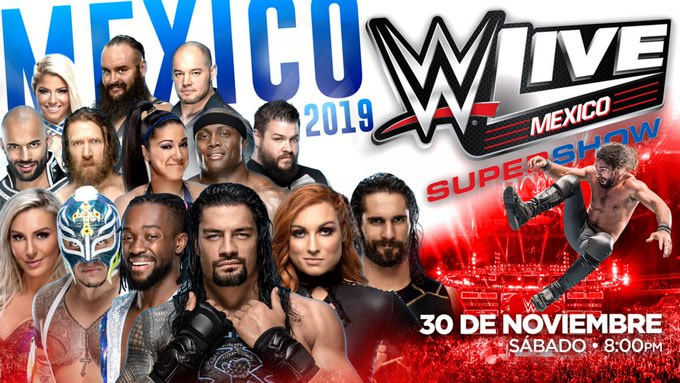El 30 de noviembre llegarán a la Arena Ciudad de México. (Foto: WWE)