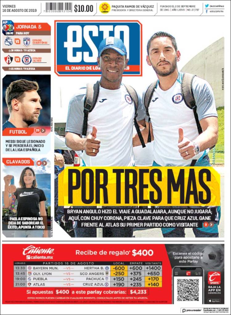 No te pierdas la información deportiva más destacada al rededor del mundo