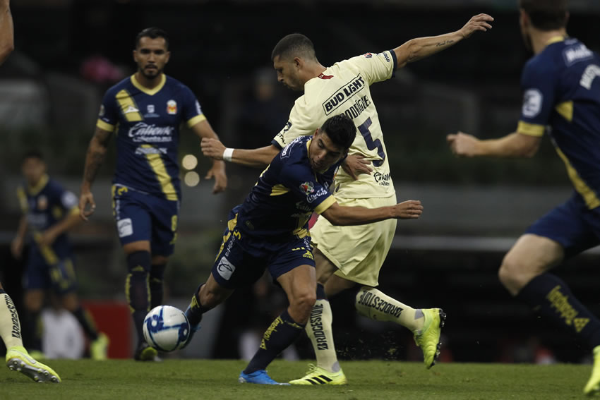 Un gol bastó para que América se instalara en lo más alto del A2019. (Foto: Imago7)