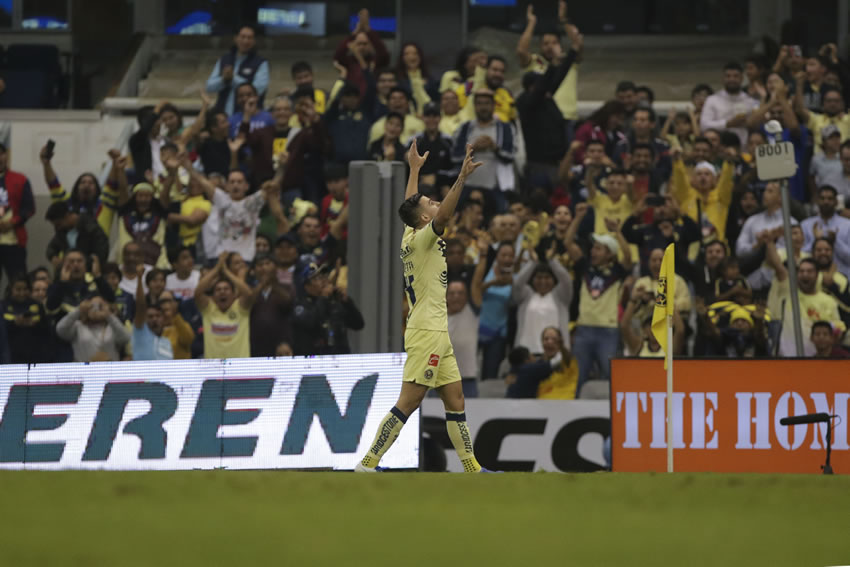 Un gol bastó para que América se instalara en lo más alto del A2019. (Foto: Imago7)
