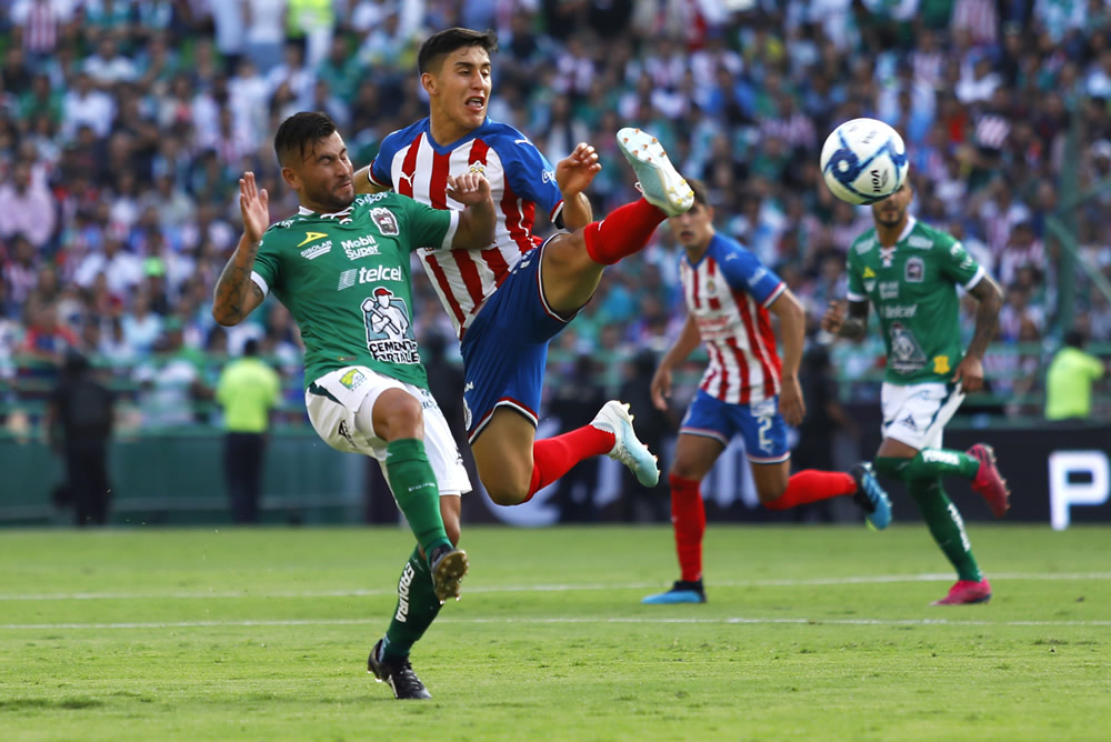 León vs Chivas, Jornada 5, Apertura 2019.