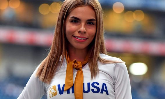 Las más bellas porristas, edecanes y aficionadas de la Liga MX están en Las Chicas de la Jornada.