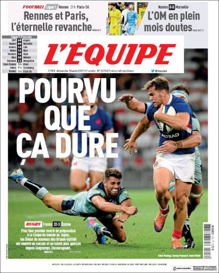 L' Equipe (Francia).