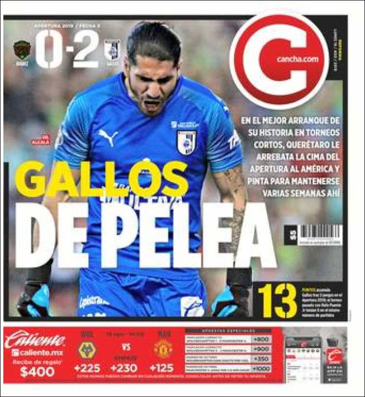 Las mejores portadas del mundo de los deportes.