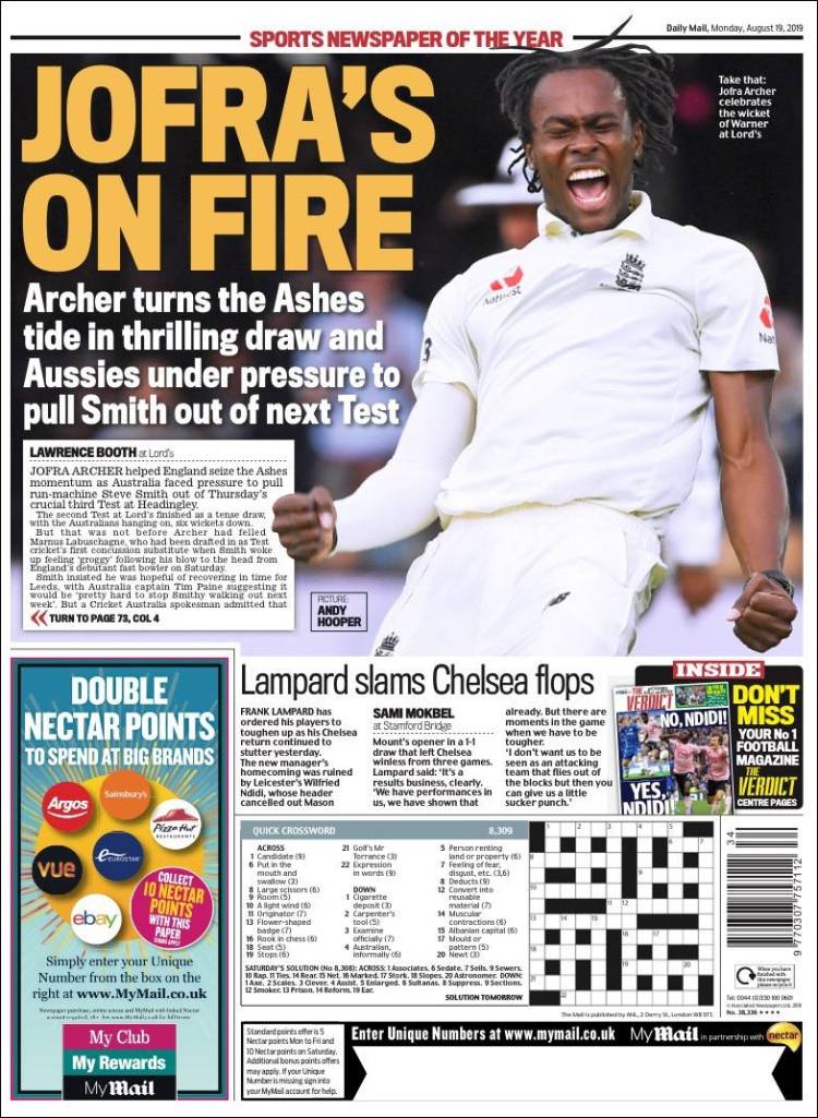 Las mejores portadas del mundo de los deportes.