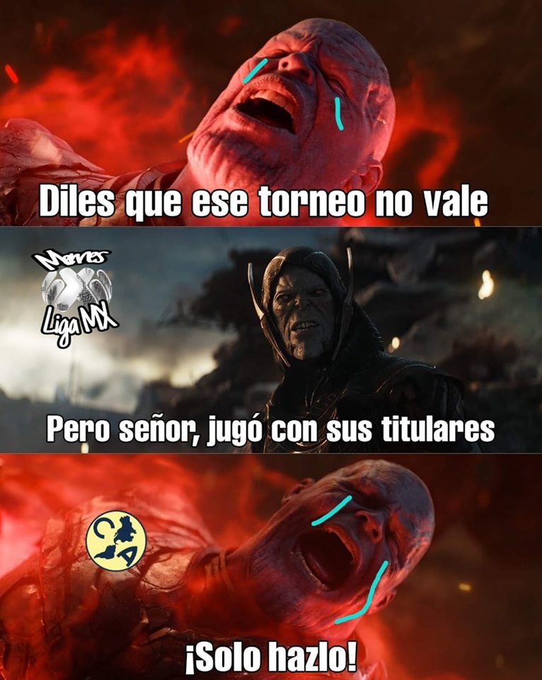 ¡El América perdió! ¿O se dice a chin...? Mejor que los memes decidan.
