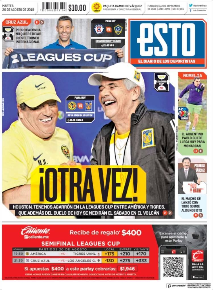Las mejores portadas del mundo de los deportes.