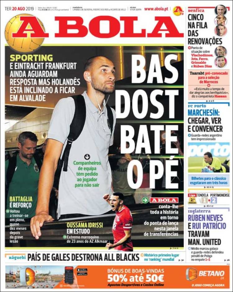 Las mejores portadas del mundo de los deportes.