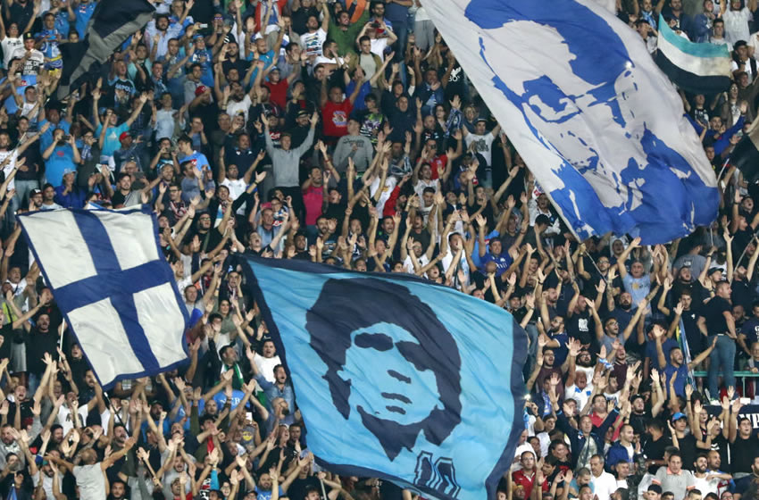 La relación del Napoli y la Mafia ha existido a lo largo de los años. Foto: AFP