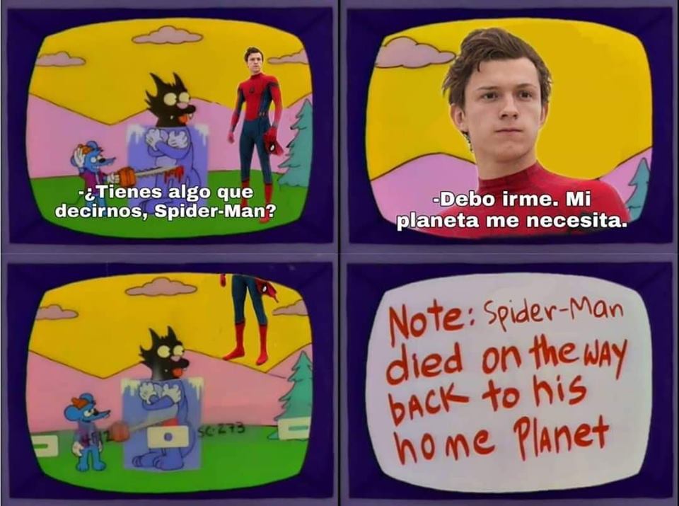 Spider-Man no podrá seguir en el MCU y los memes lo despiden.