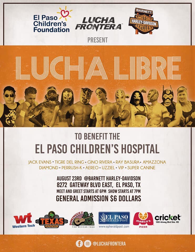 Los eventos de lucha libre del 22 al 28 de agosto.