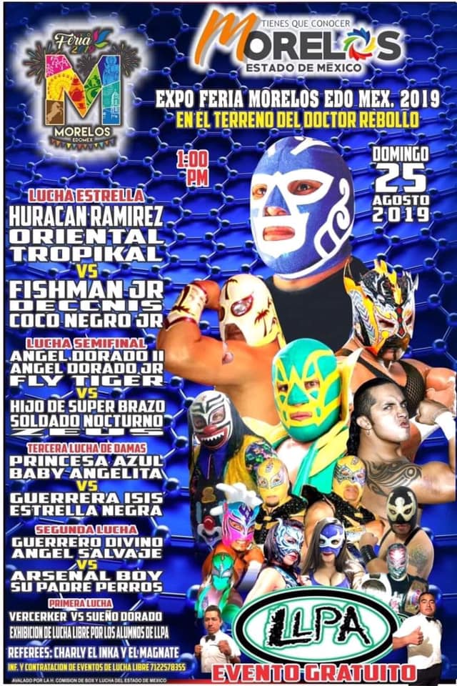 Los eventos de lucha libre del 22 al 28 de agosto.