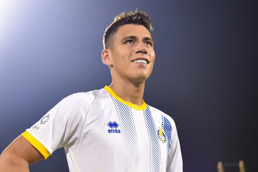 Moreno completó el encuentro. (Foto: @ALGHARAFACLUB)