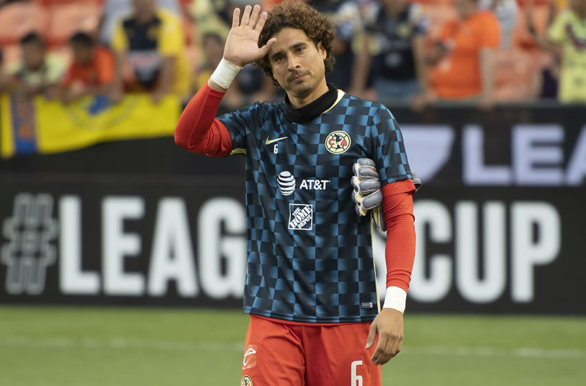 La presentación de Ochoa en el Azteca será el martes ante Pachuca. (Foto: Mexsport)