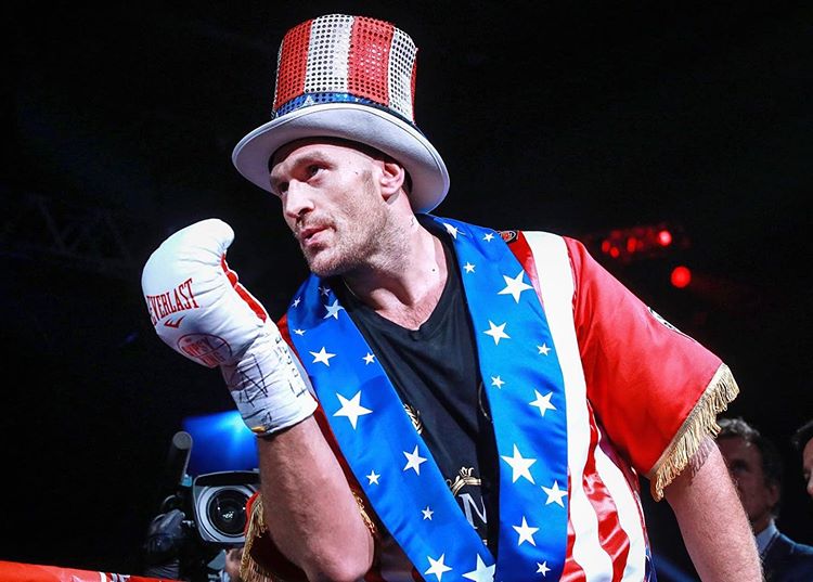 Tyson Fury, boxeador británico. (Foto: @gypsyking101)