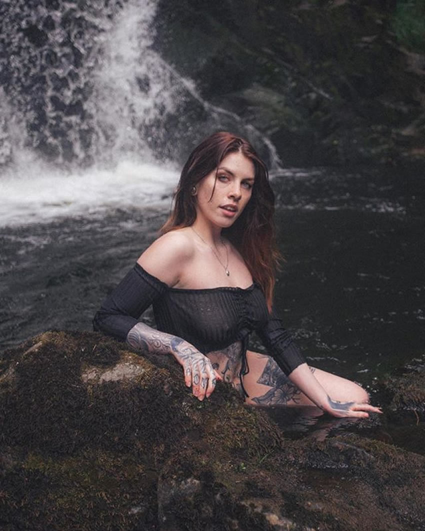 La hermosa Bea Dux es una modelo británica que también actúa. Foto:  @itsbeadux