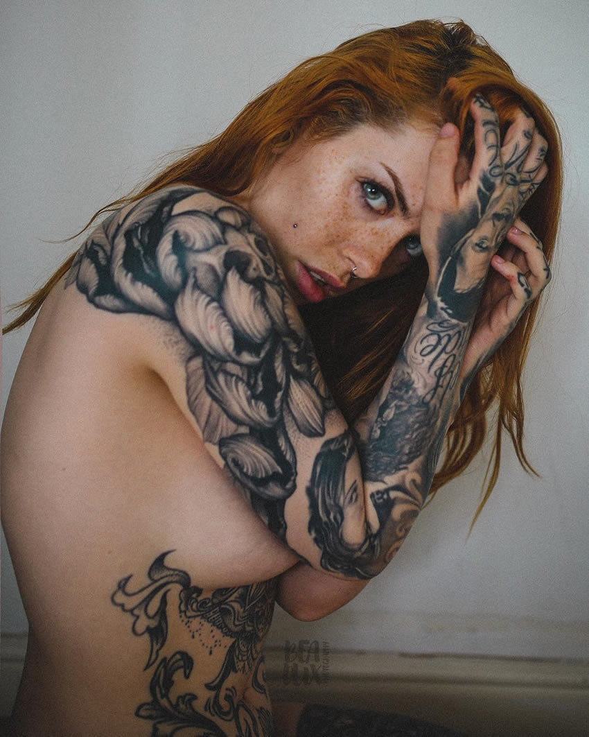 La hermosa Bea Dux es una modelo británica que también actúa. Foto:  @itsbeadux